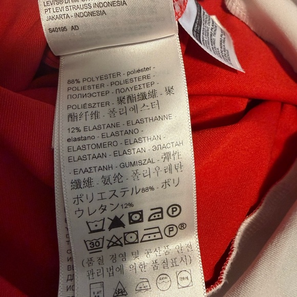 Levi's Navy and Red Bodysuit - Picture 5 of 5